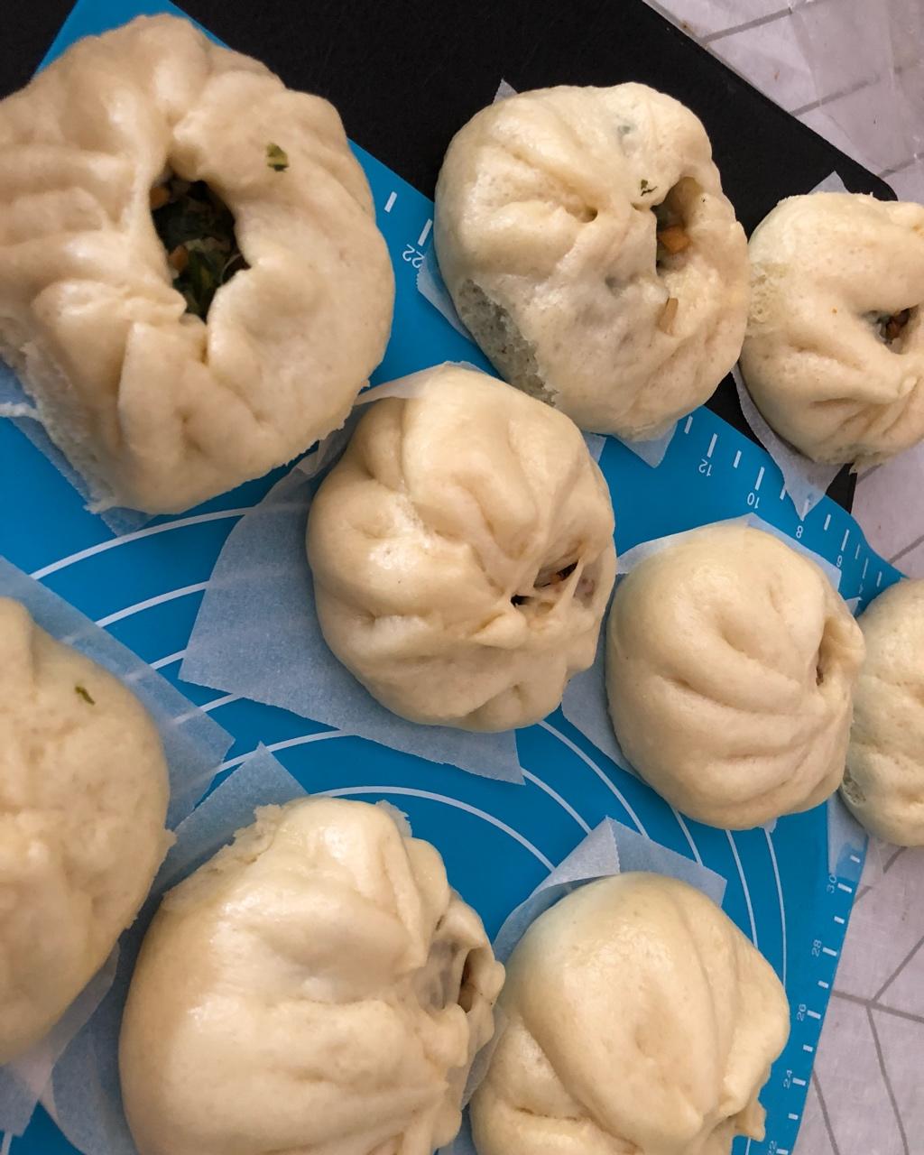 手工包子（肚脐包）