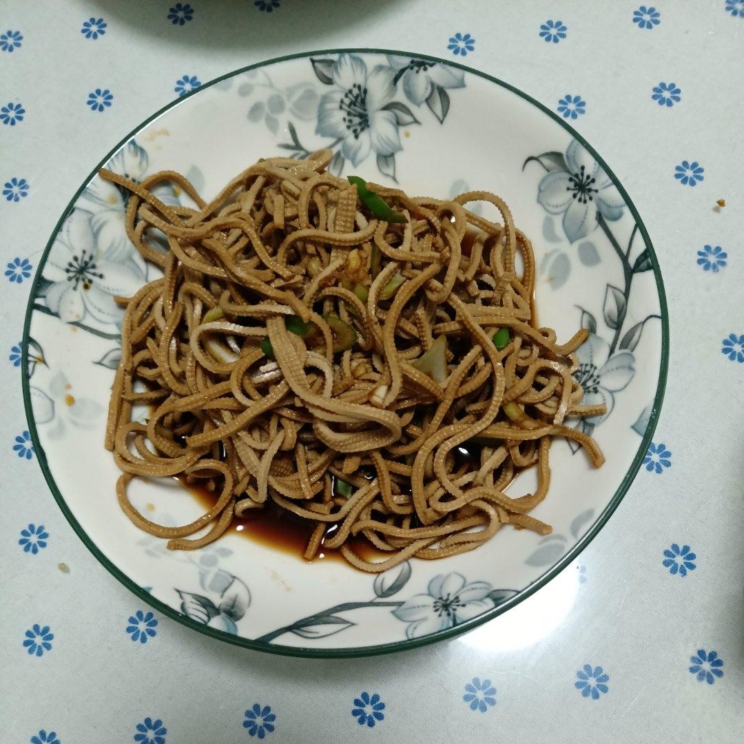 风味凉拌豆腐丝