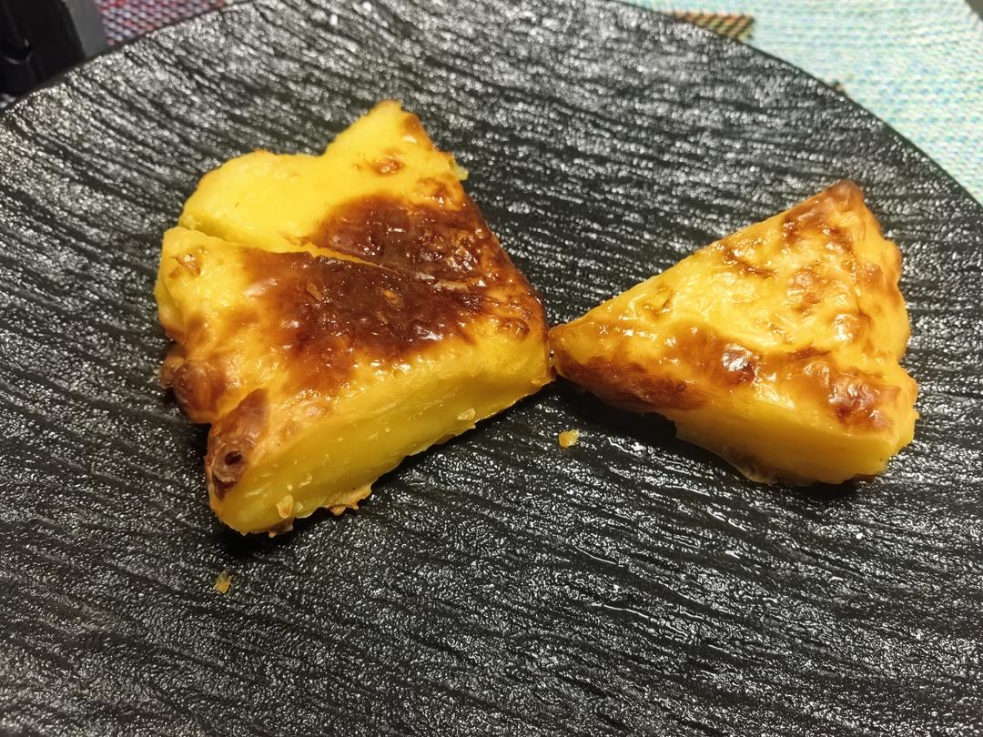 空气炸锅烤牛奶！外焦里嫩！好吃绝了！