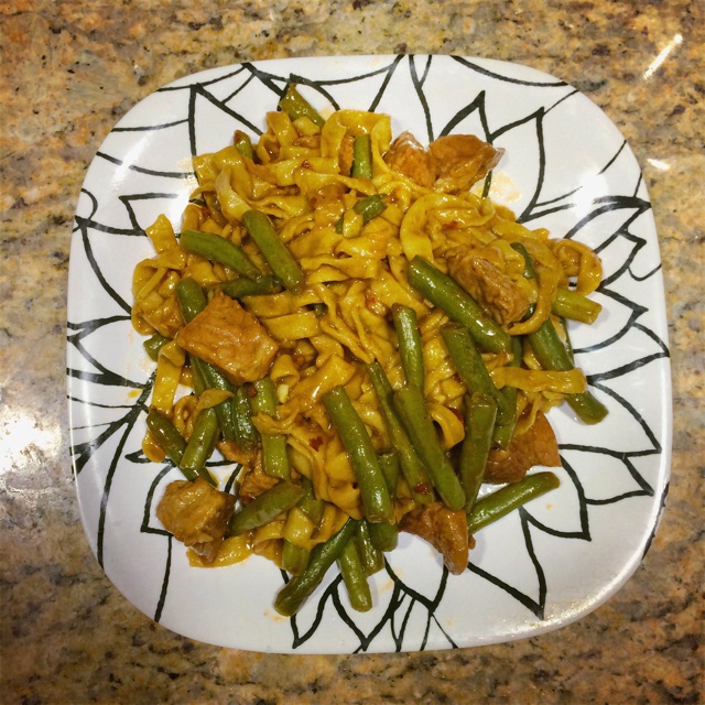 豆角焖面