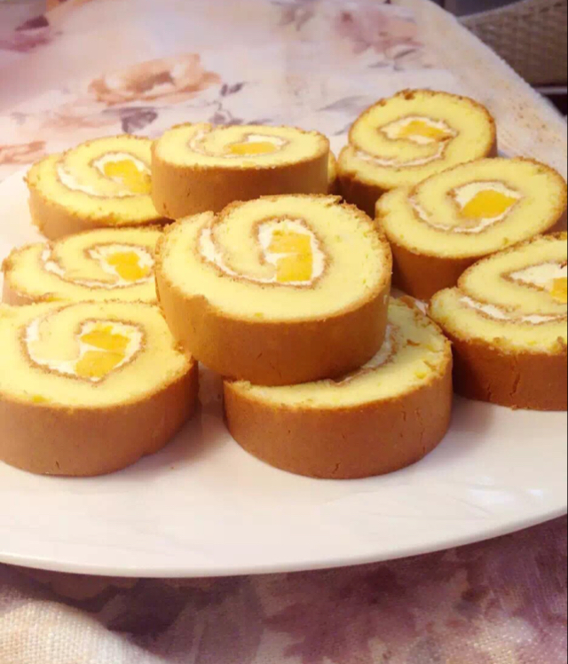 原味蛋糕卷