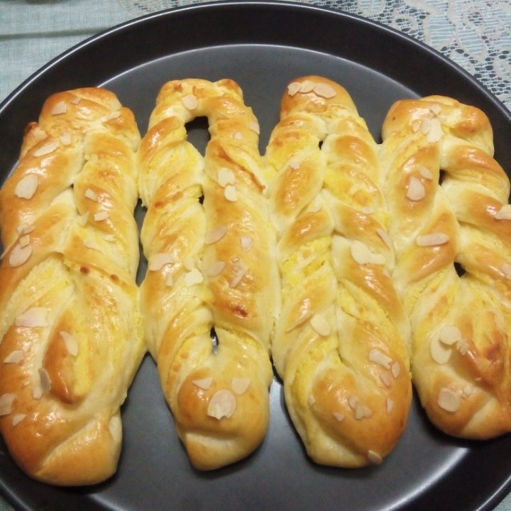 奶黄面包条（汤种法）