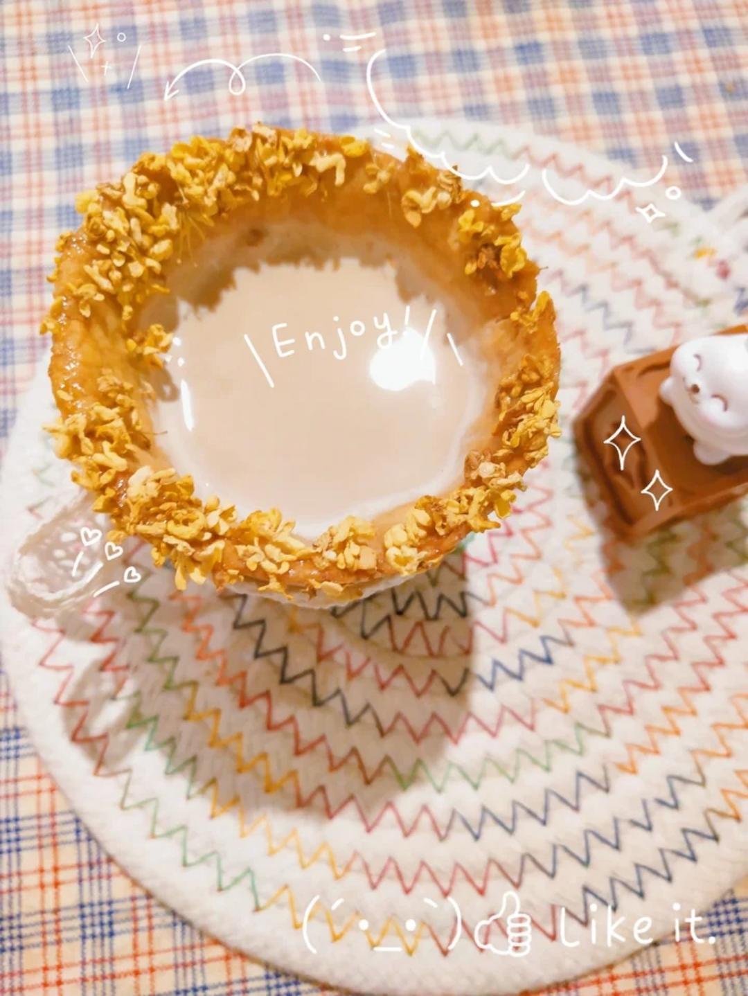 【视频食谱】巧克力燕麦曲奇杯