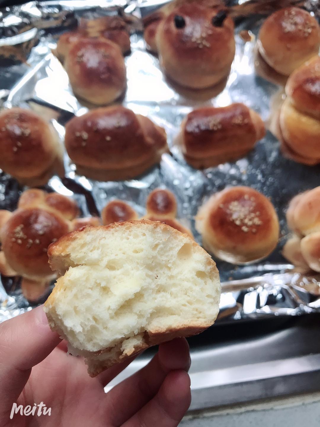 纯奶手撕吐司的做法 步骤1