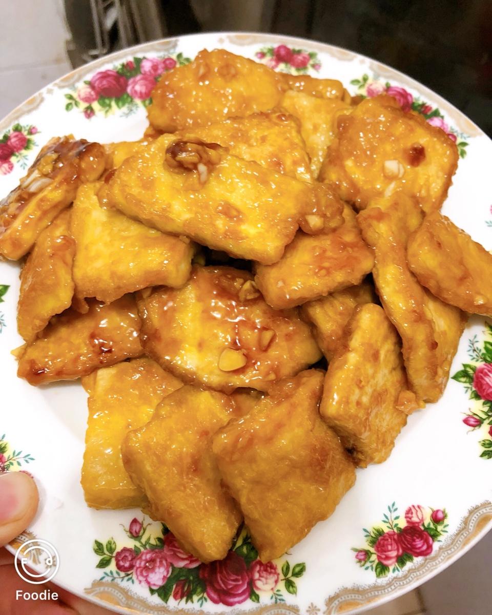无敌好吃的香煎豆腐