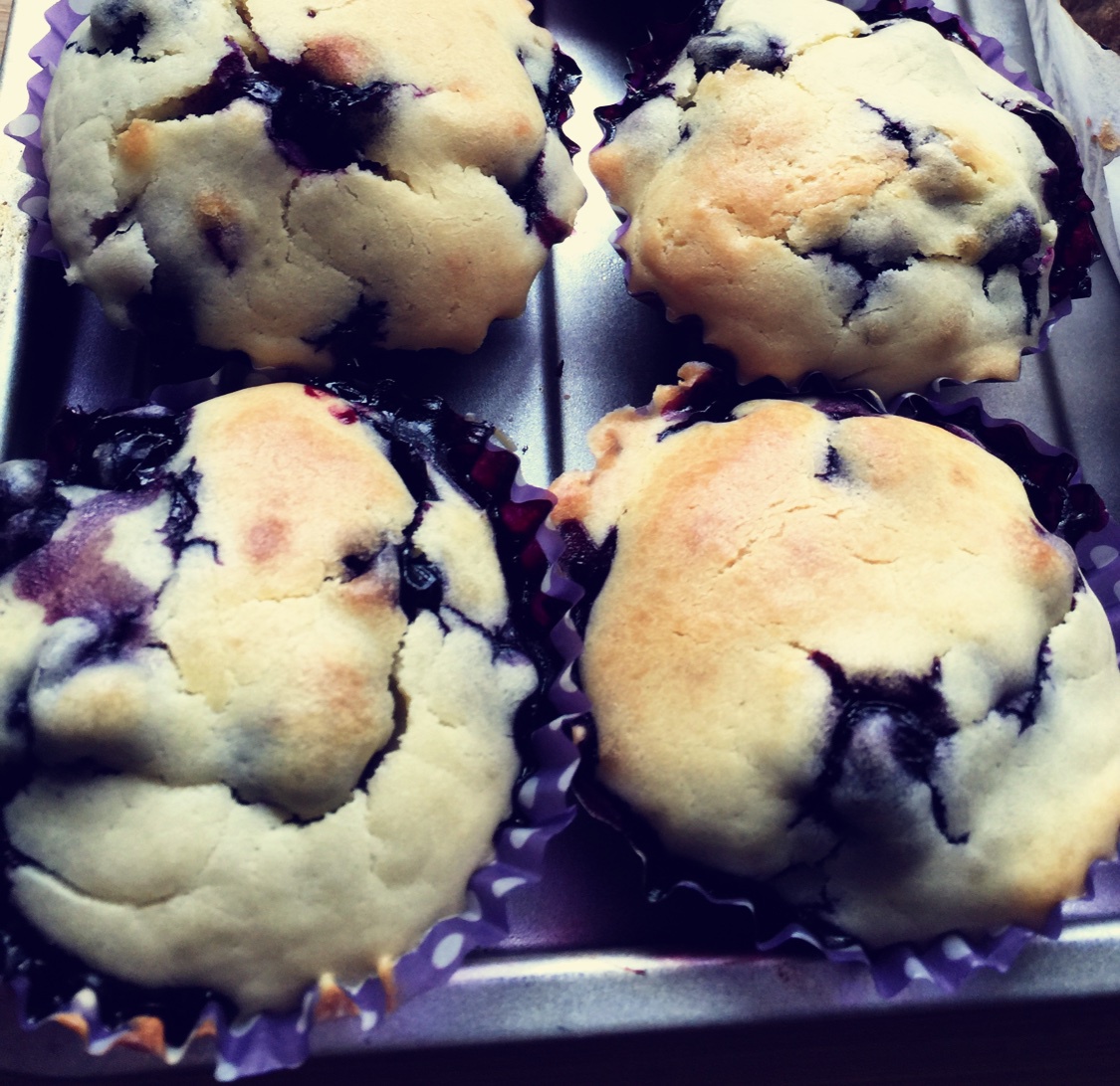 蓝莓玛芬蛋糕 Blueberry Muffin