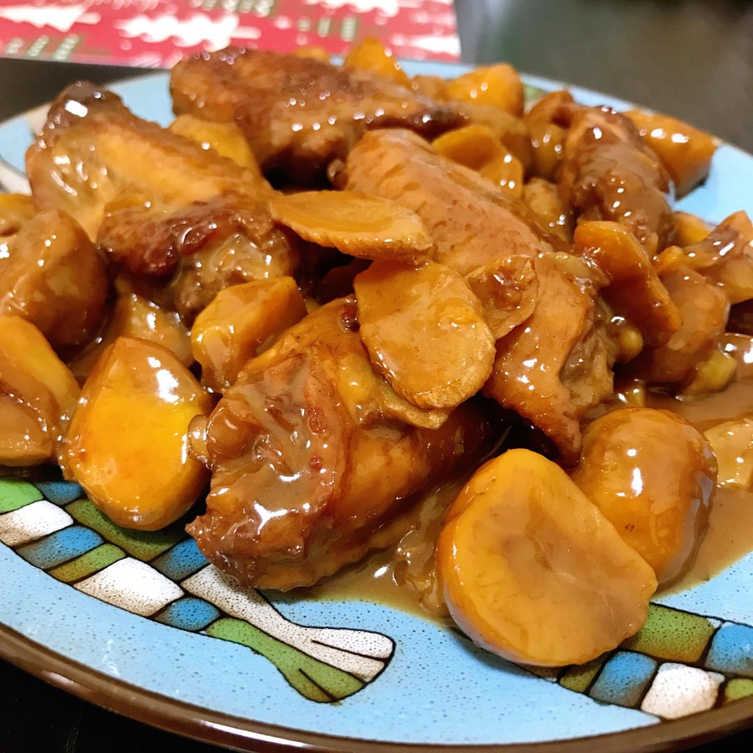 板栗烧鸡