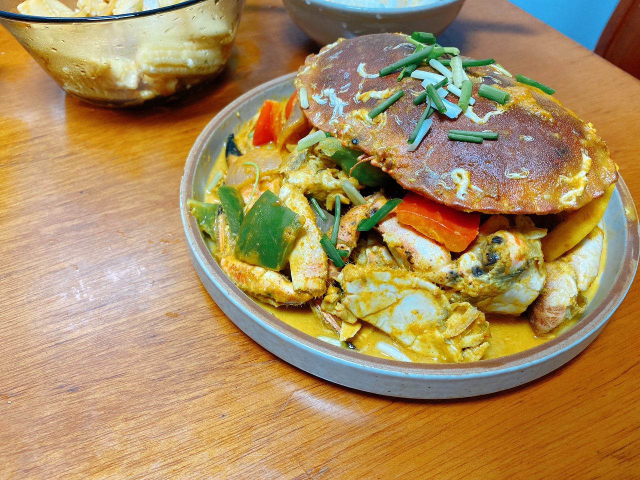 泰式椰浆咖喱蟹