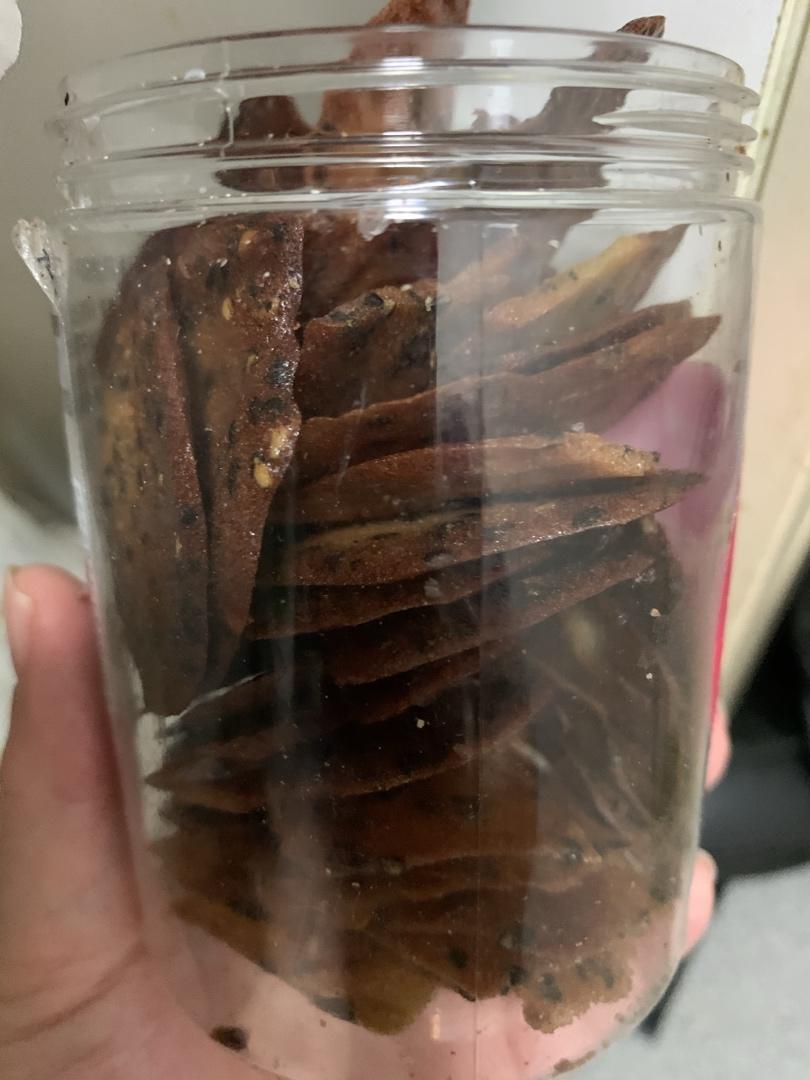 芝麻薄脆蛋白饼干