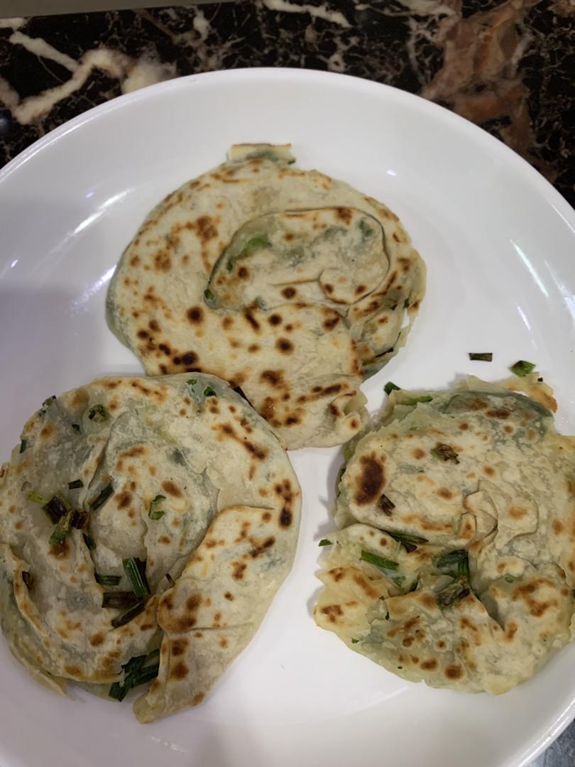 葱香四溢手抓饼