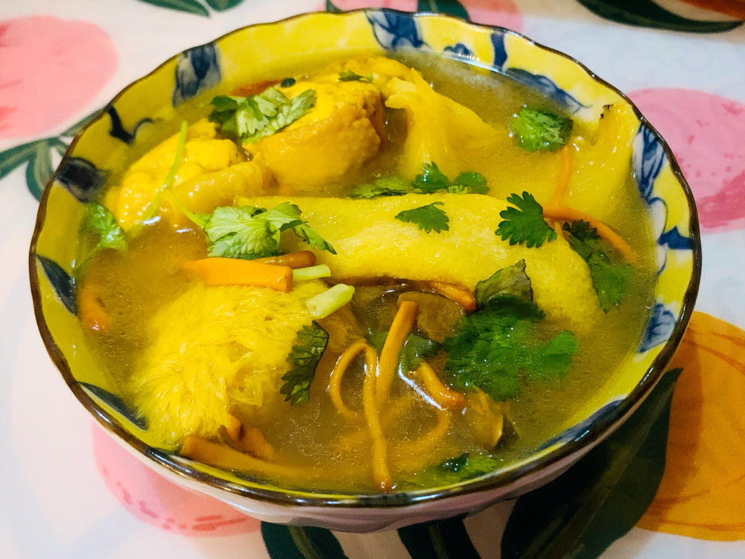 虫草花母鸡汤