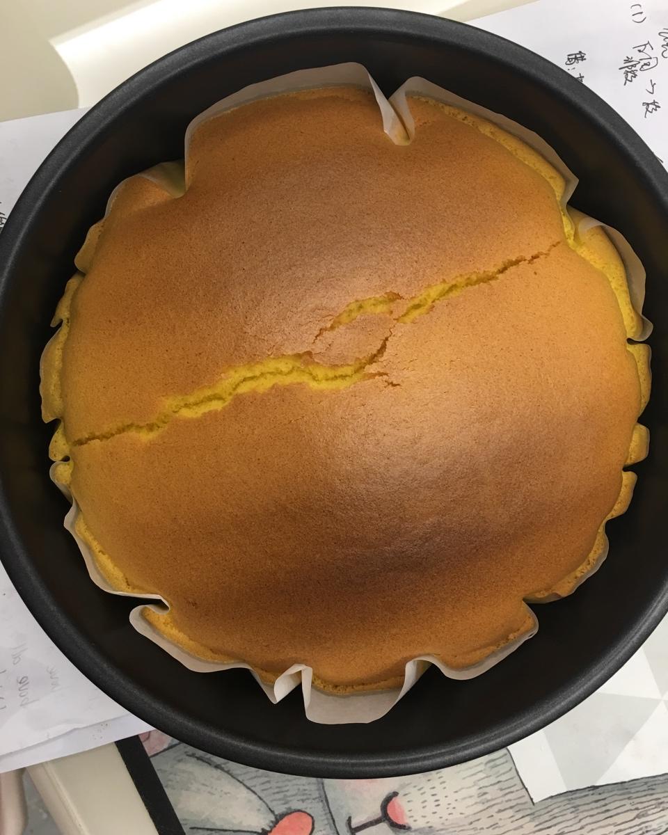 8寸古早味蛋糕（北鼎烤箱食谱）