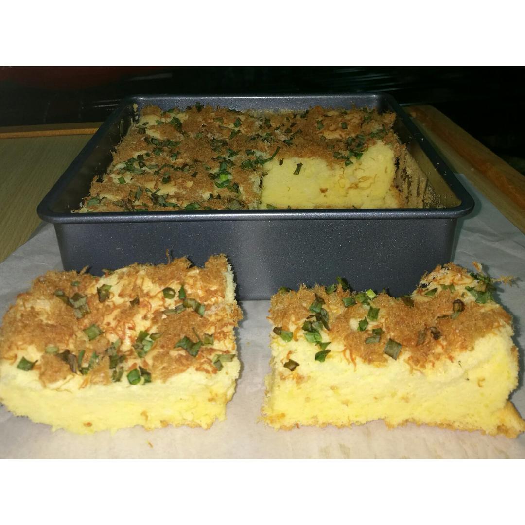 香葱肉松蛋糕