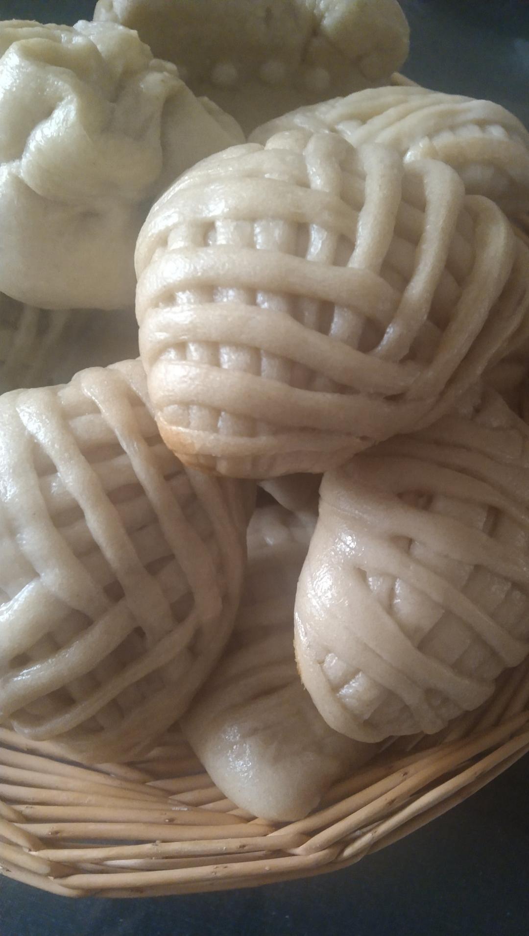 花样豆沙包
