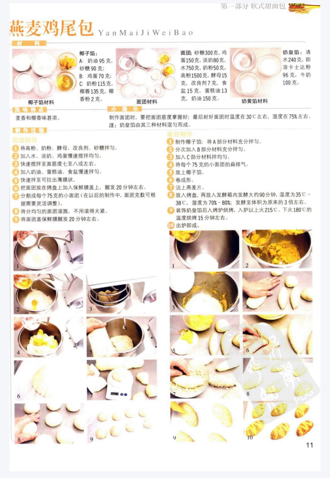 纯奶手撕吐司的做法 步骤1