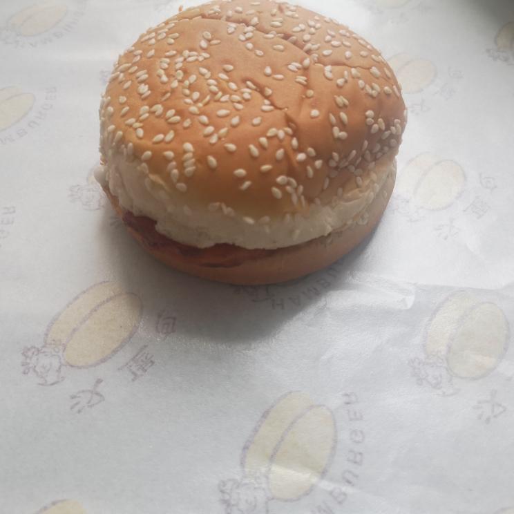 香辣鸡腿堡
