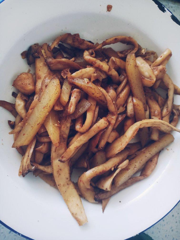 越嚼越香‼️比肉还要好吃👉干煸孜然杏鲍菇