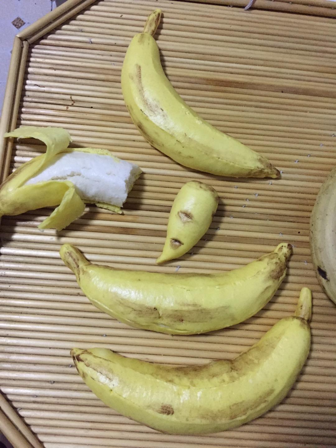 卡通馒头-象形香蕉馒头