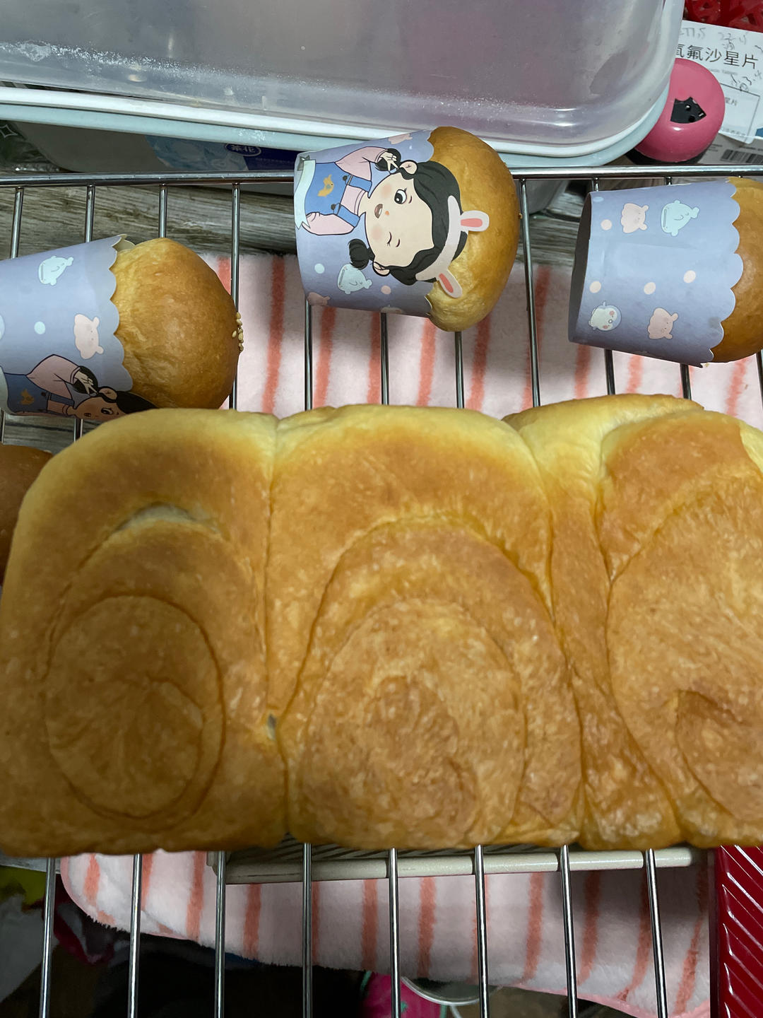 奶香超浓郁的淡奶油吐司（消灭淡奶油）