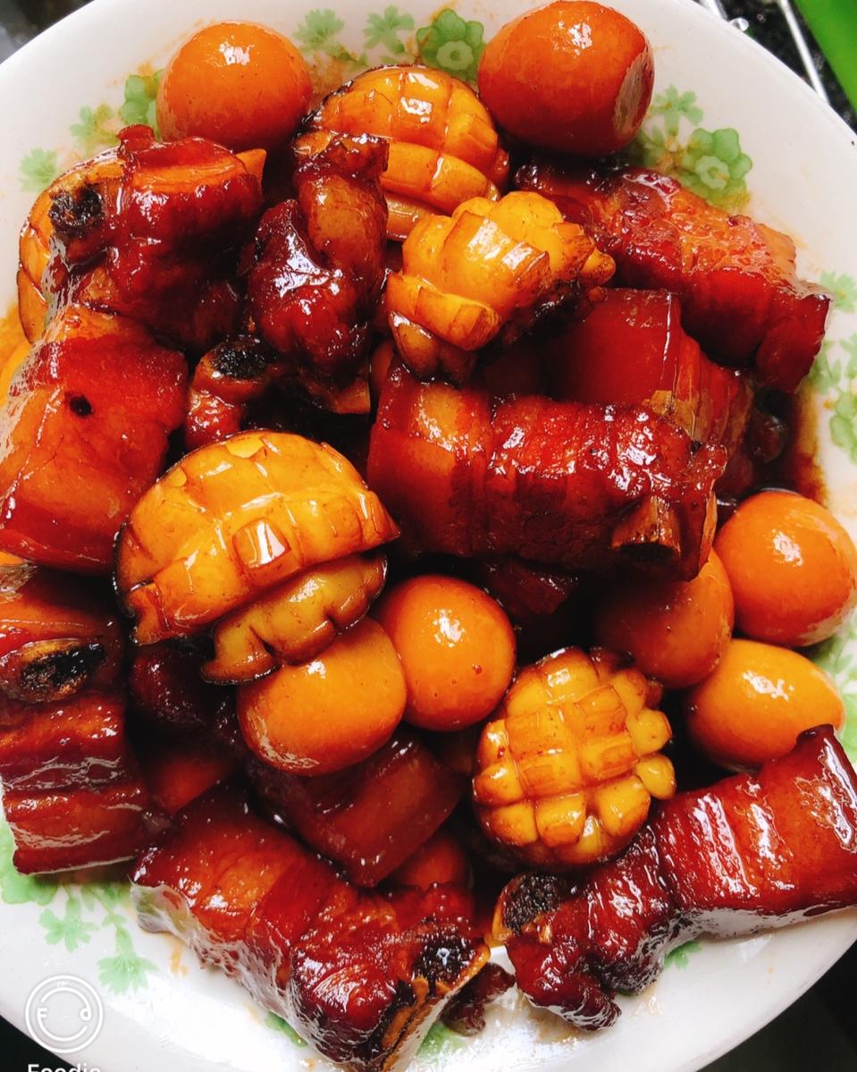 红烧鲍鱼五花肉