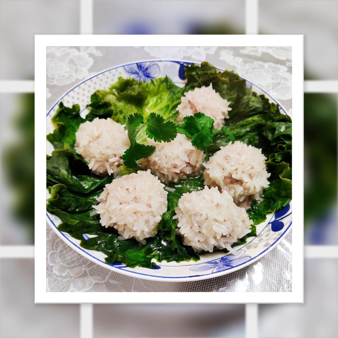 糯米珍珠丸子的做法