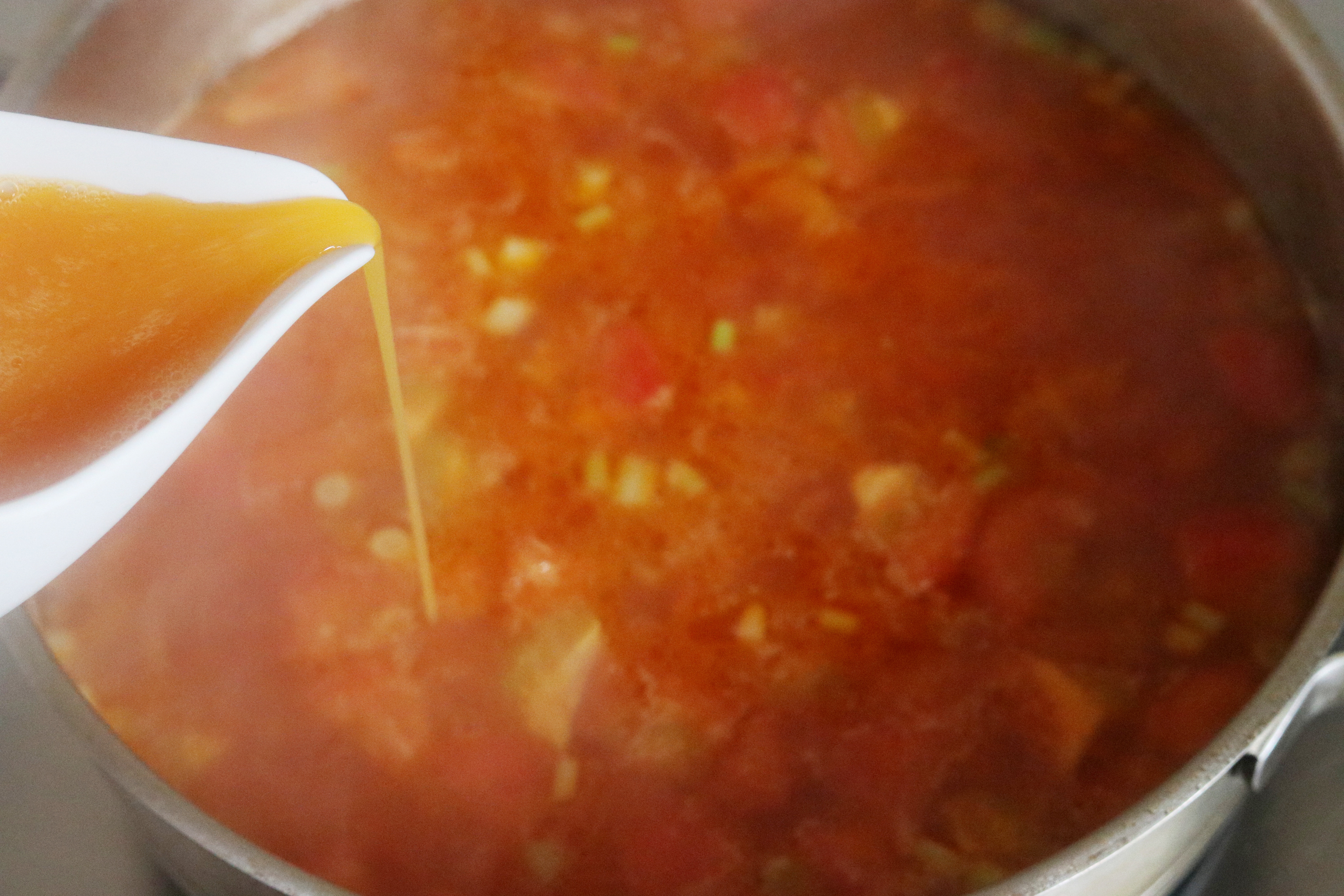 西红柿鸡蛋汤￨万里挑一的做法 步骤8