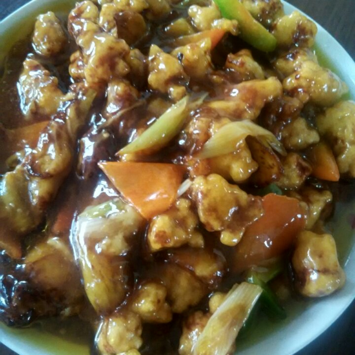 溜肉段烧茄子（东北硬菜呀哈哈）