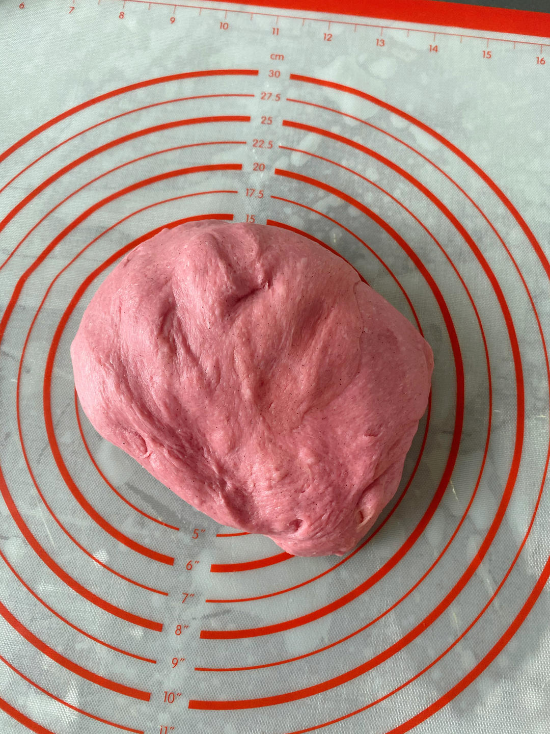 奈雪同款火龙果乳酪软欧包