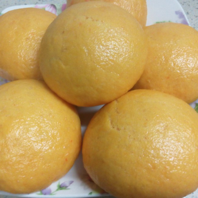 胡萝卜汁馒头