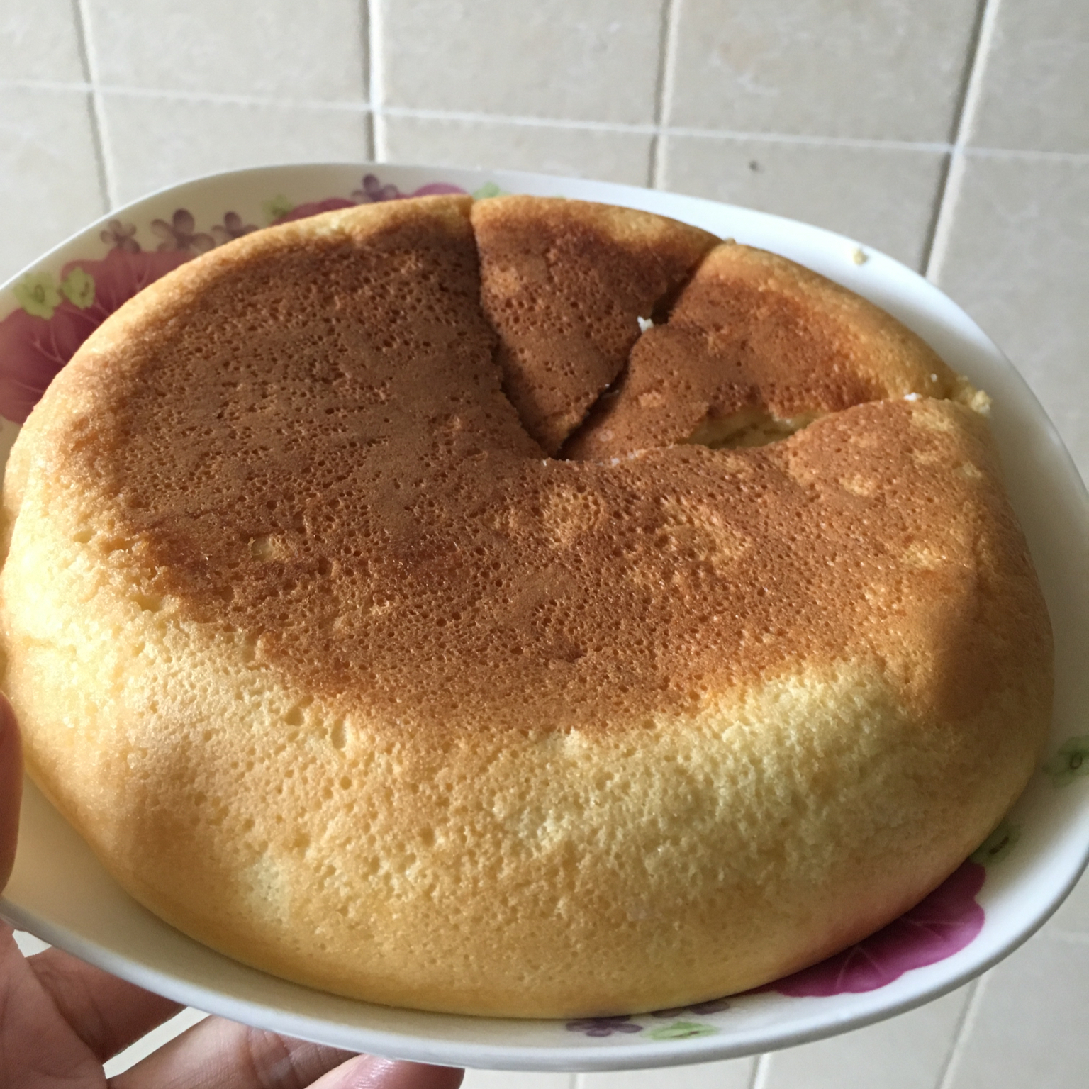 电饭锅蛋糕、很松软哦～