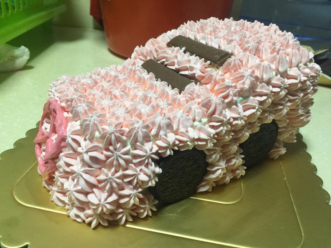 萌萌小汽车蛋糕