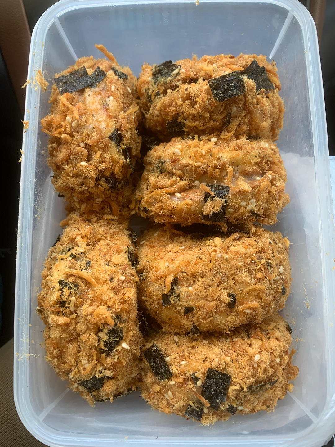 朋友都说比鲍师傅好吃的海苔肉松小贝