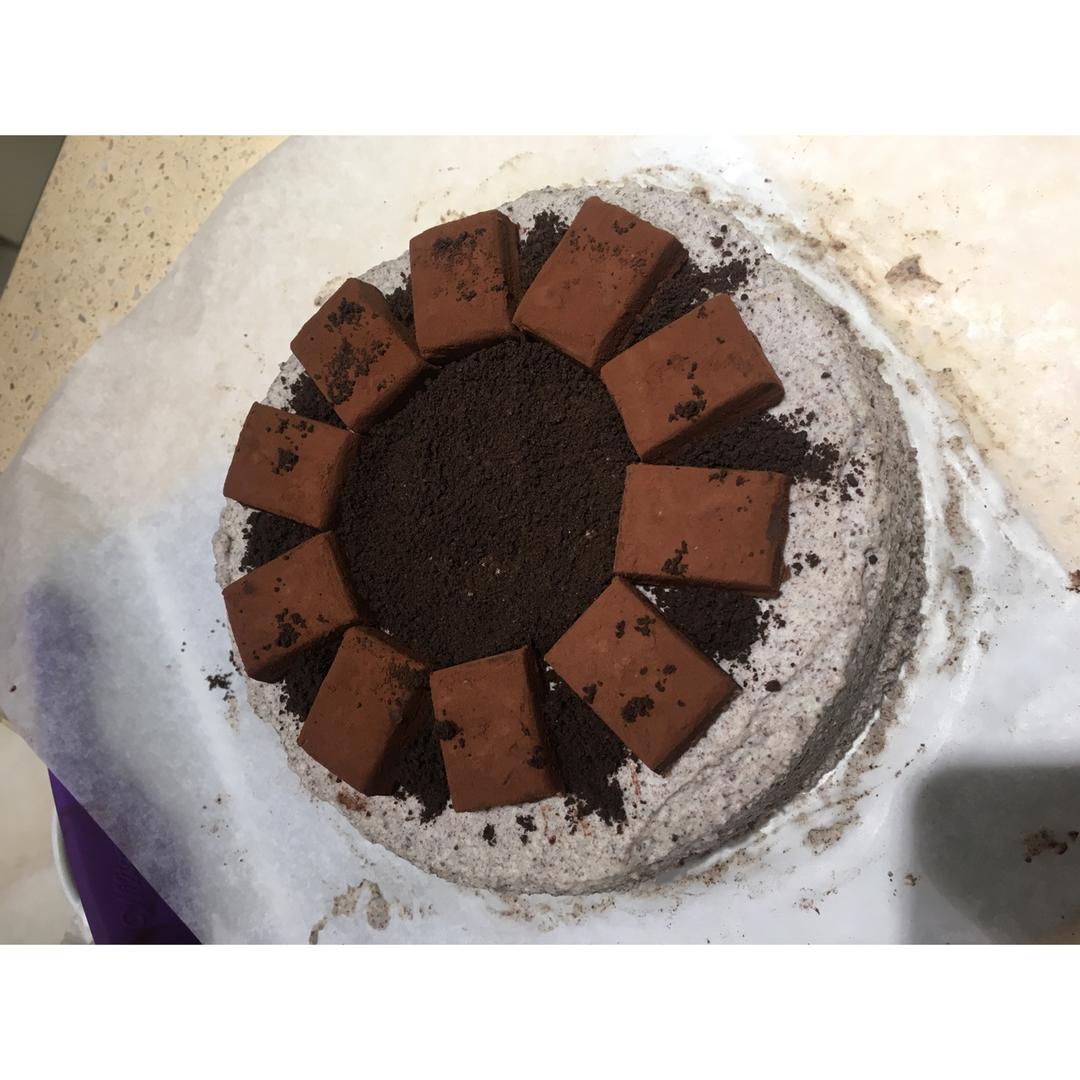 好吃到流泪的奥利奥咸奶油盒子蛋糕