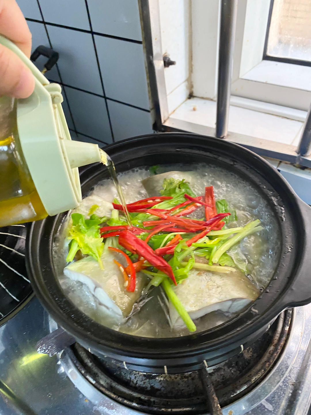 酸梅泥蜢煲的做法 步骤9