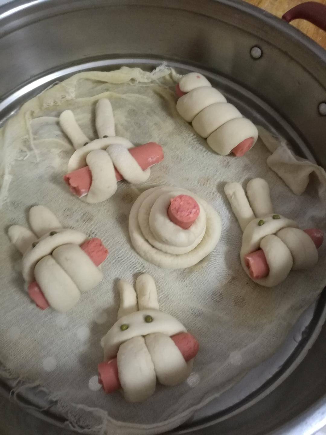 香肠兔子馒头卷