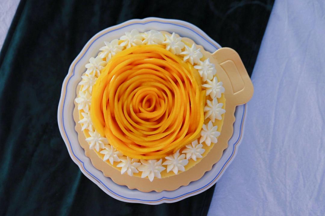 《Tinrry下午茶》教你做芒果流心慕斯（6寸配方）