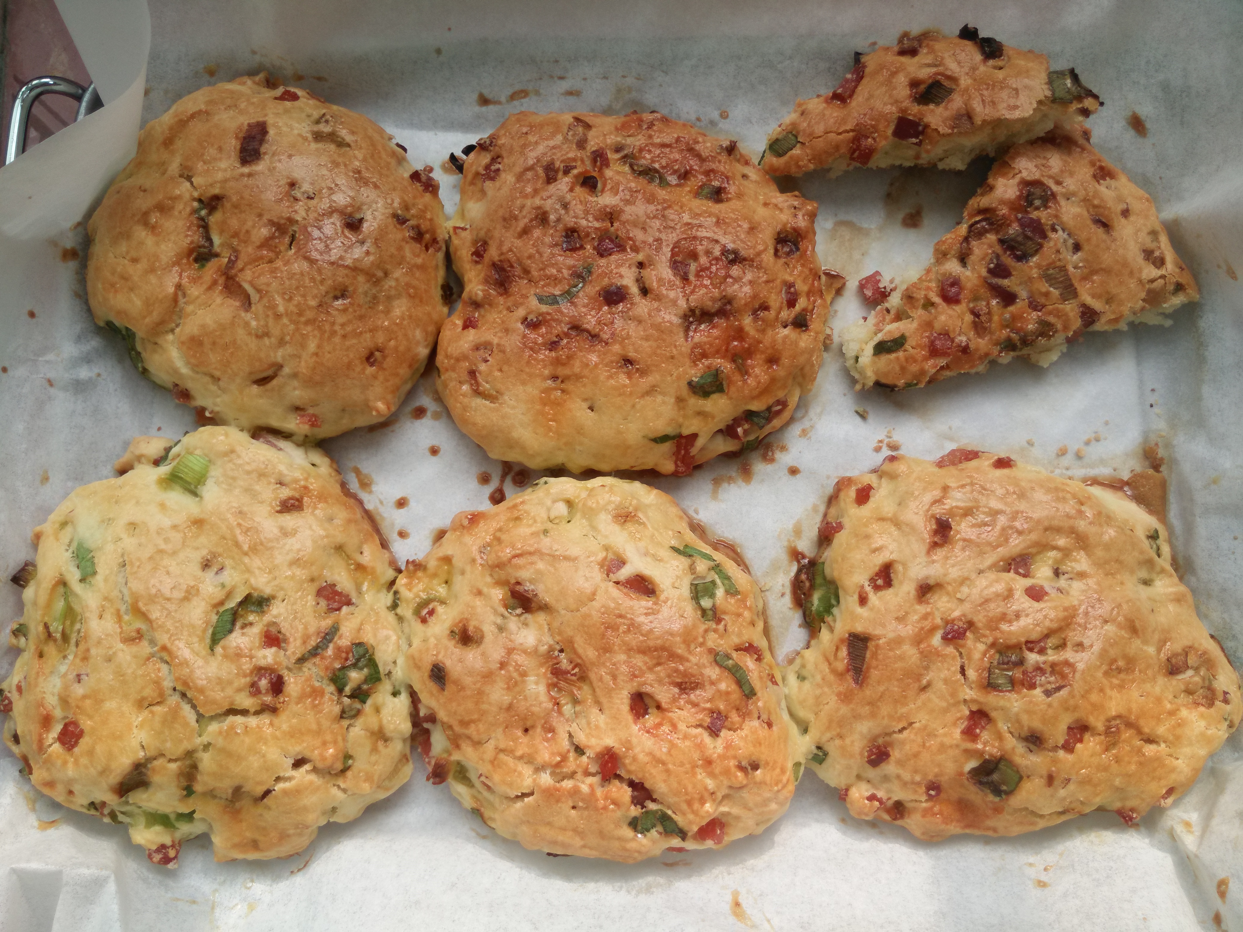 香葱培根咸司康