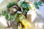 冻豆腐白菜瘦肉粉丝汤
