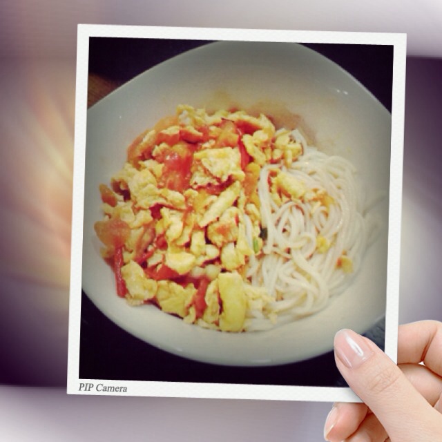 西红柿鸡蛋打卤面