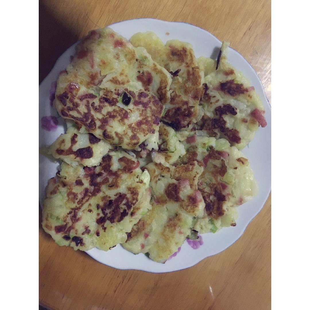 土豆鸡蛋饼