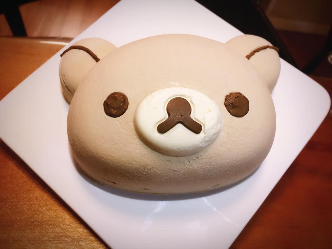 轻松熊巧克力慕斯蛋糕