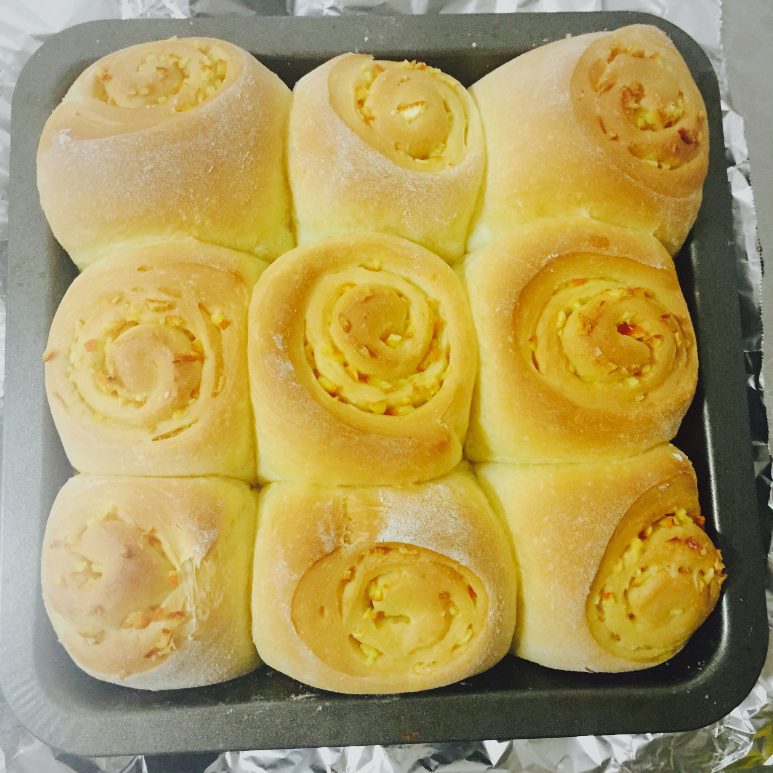 砂糖鲜橙面包卷 Orange roll