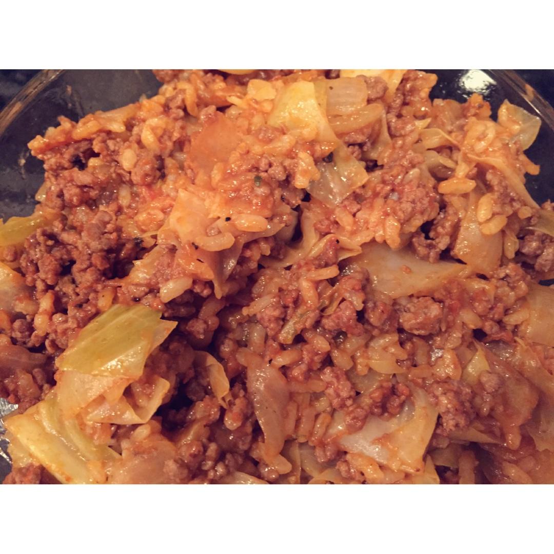 【健康三餐】番茄圆白菜肉酱闷饭