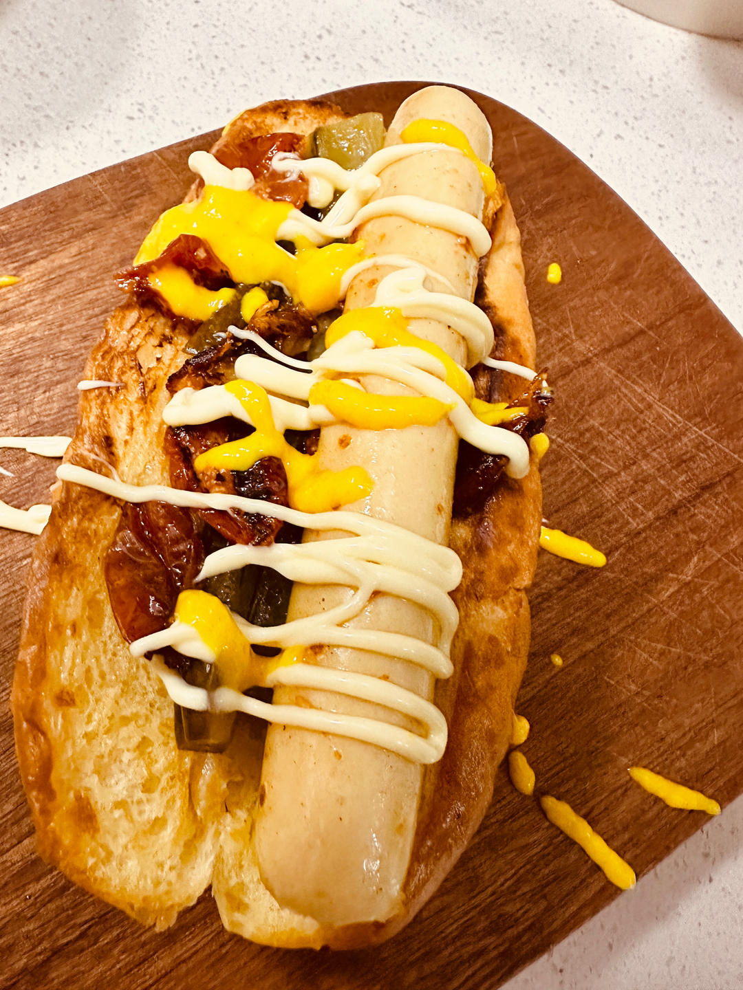 最正宗的美式热狗面包胚，媲美Costco