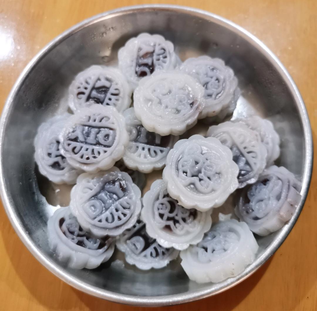 透明Q弹水晶饼