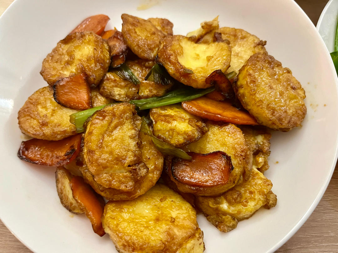 家常红烧日本豆腐～超级下饭菜！🎊