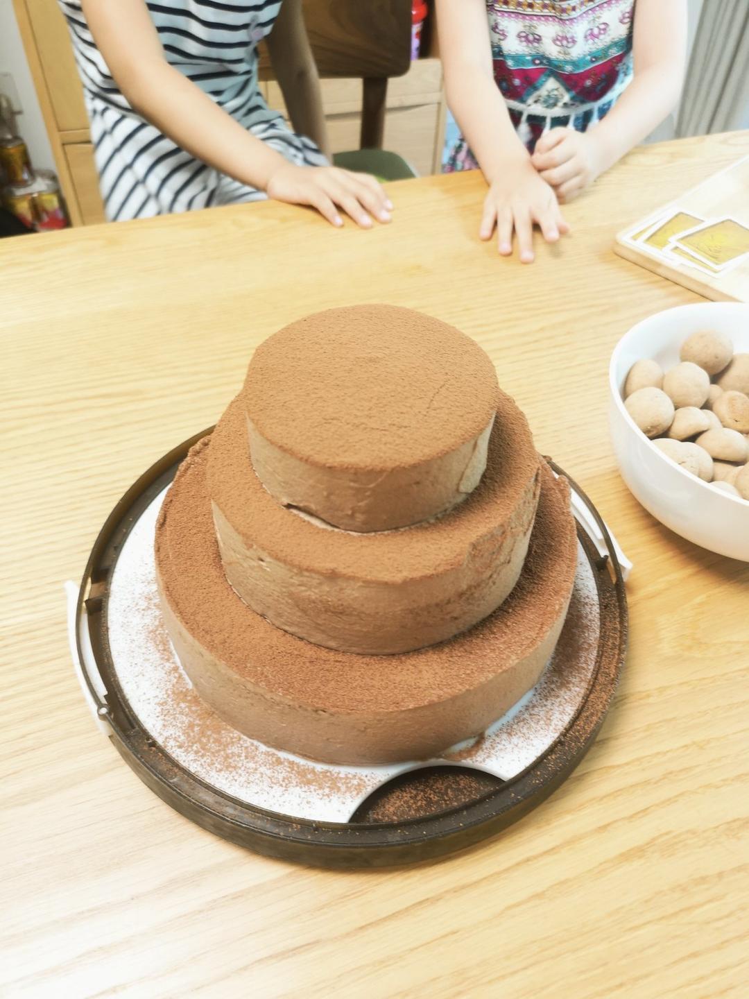 《Tinrry+》戚风蛋糕（6寸配方）（基础、超详细教程）