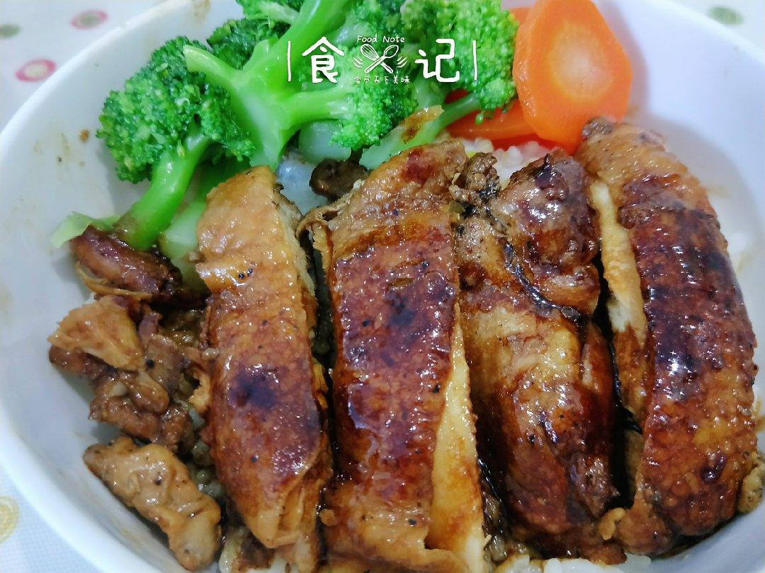 照烧鸡腿饭