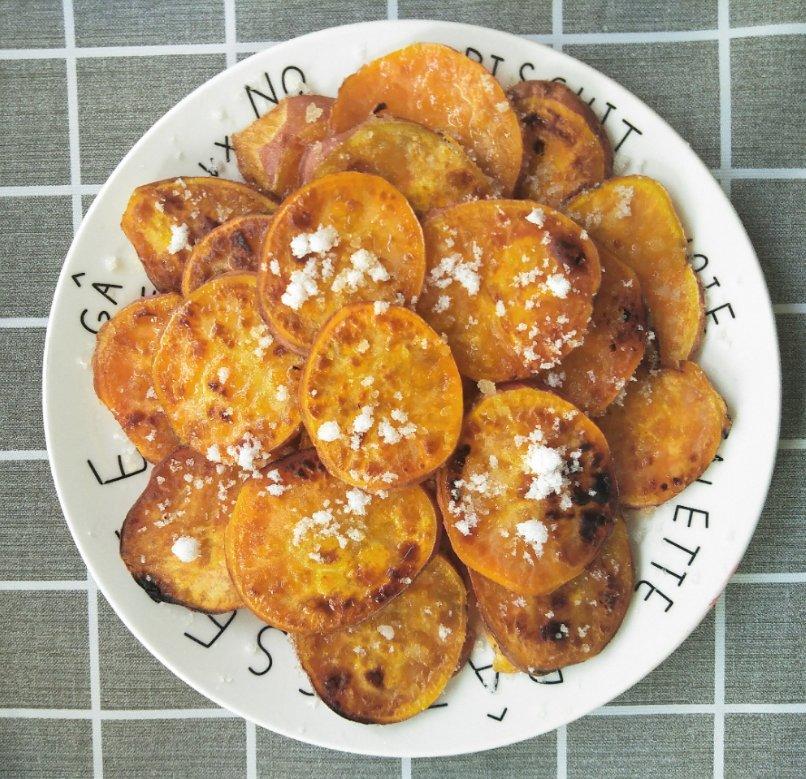 手机用户4125p03u做的煎地瓜片