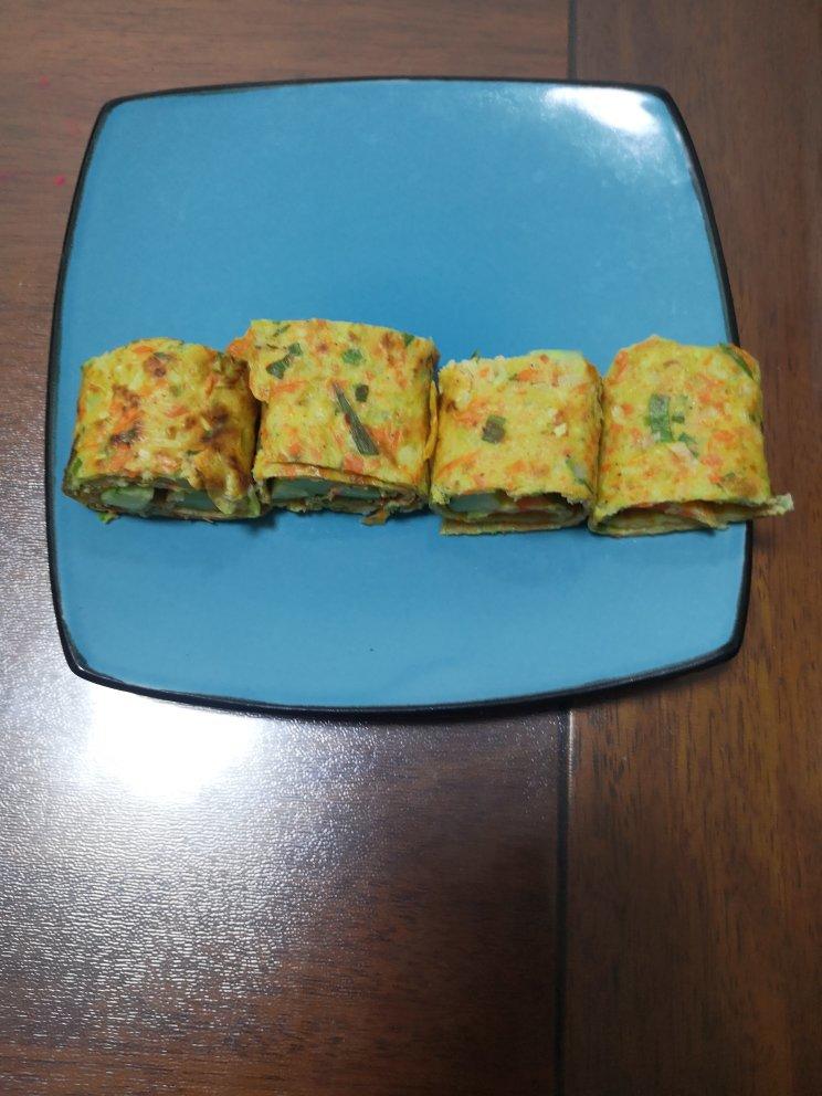 胡萝卜鸡蛋煎饼